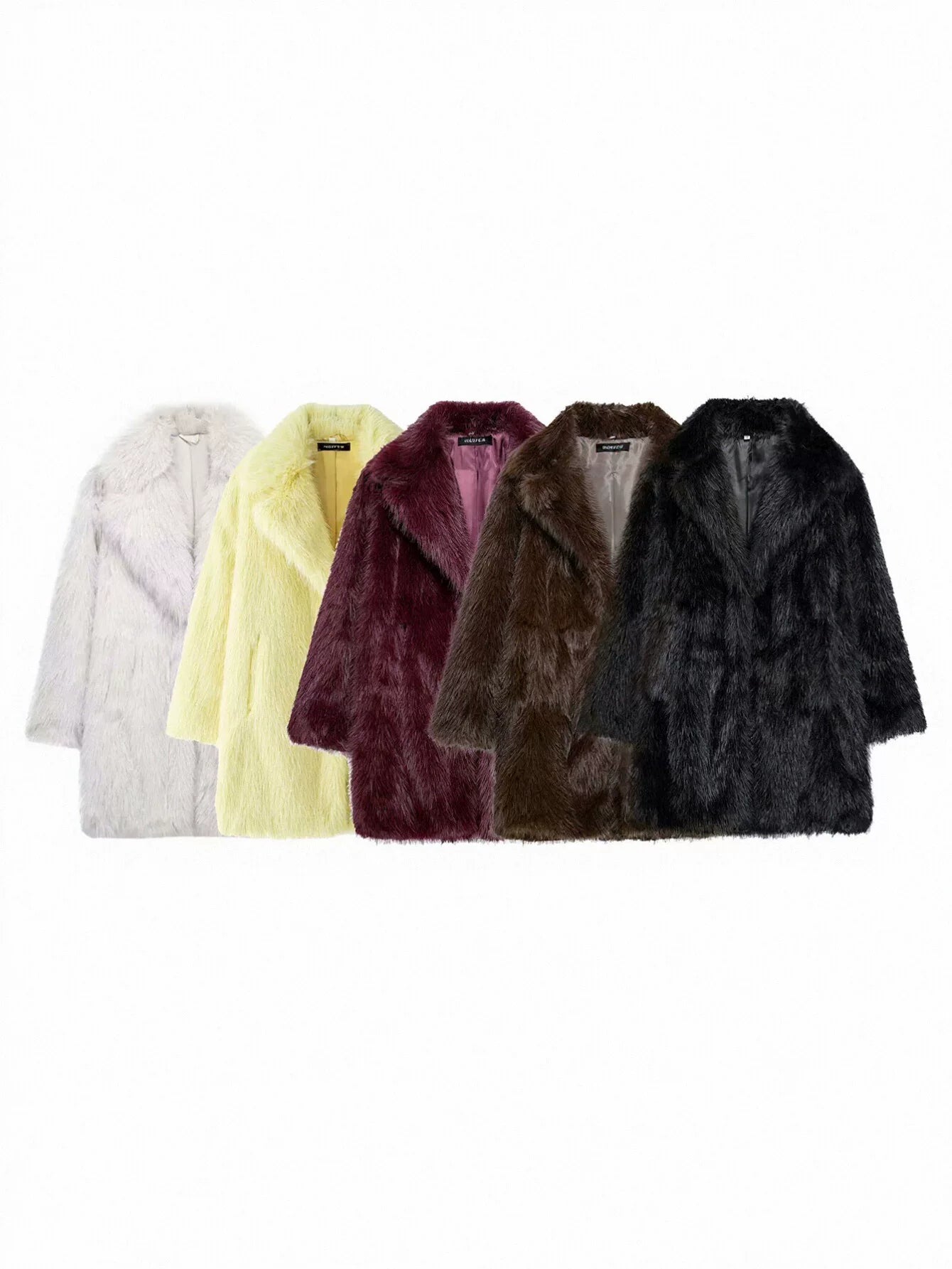 Luxurious Plush Oversized Faux Fur Coat