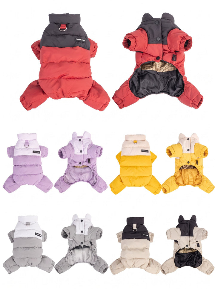 Waterproof Warm Padded Dog Coat