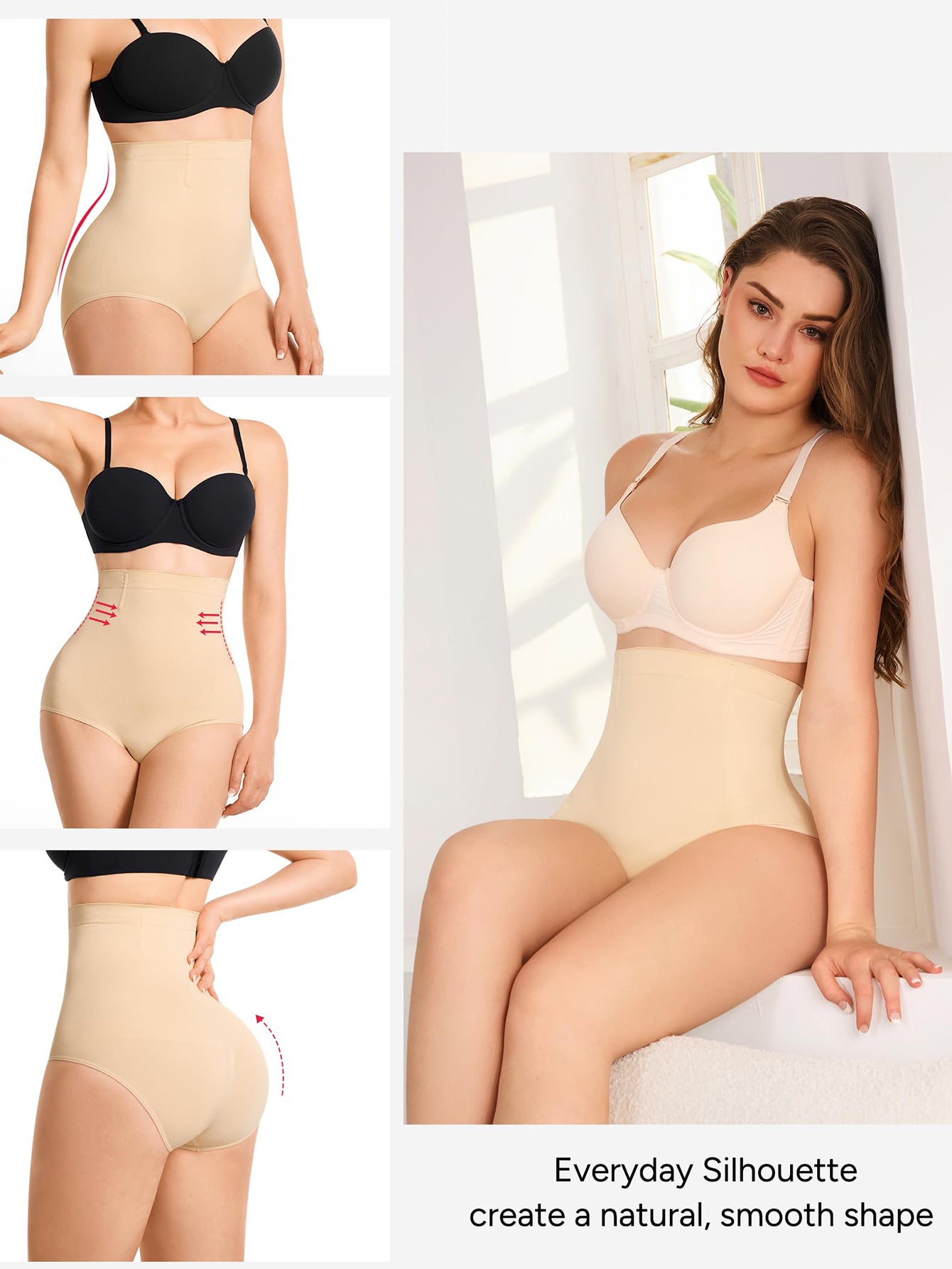 Seamless High Waisted Tummy Control Shapewear