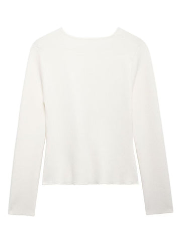 Elegant Asymmetric Button Knit Cardigan