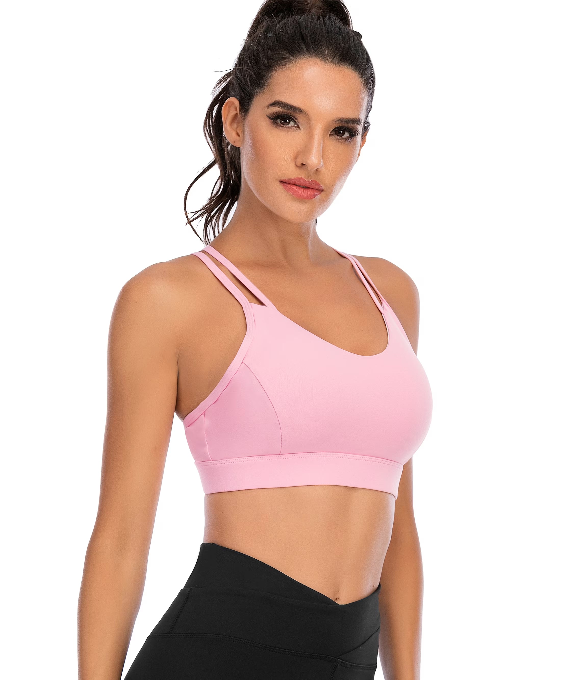 Strappy Back Medium Support Sports Bra