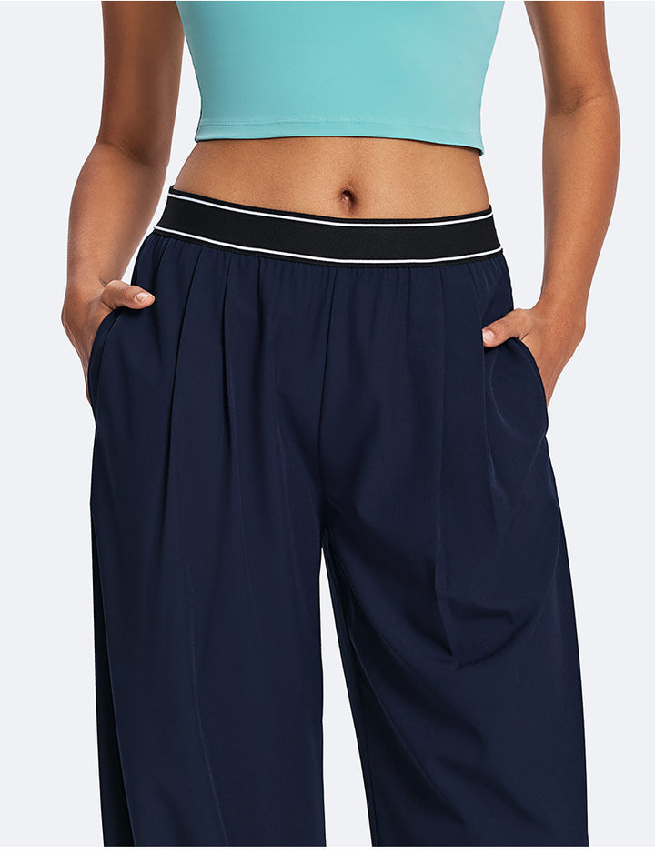 High Waisted Flowy Athletic Pants