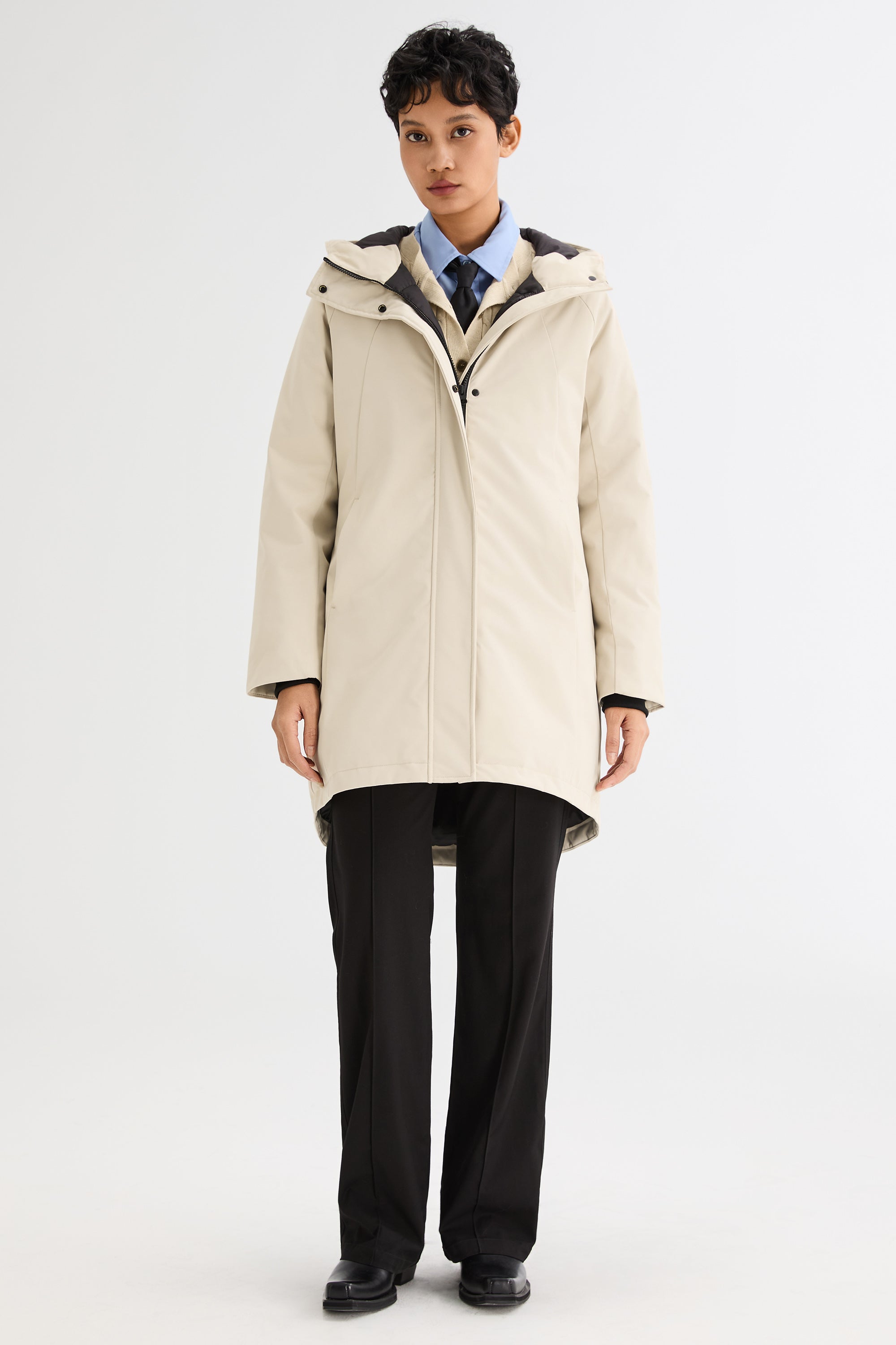 Waterproof Hooded Insulated Winter Jacket