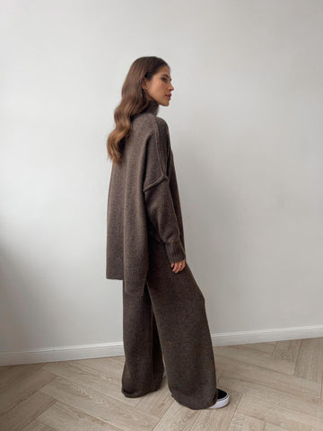 Cozy Oversized Knit Lounge Set
