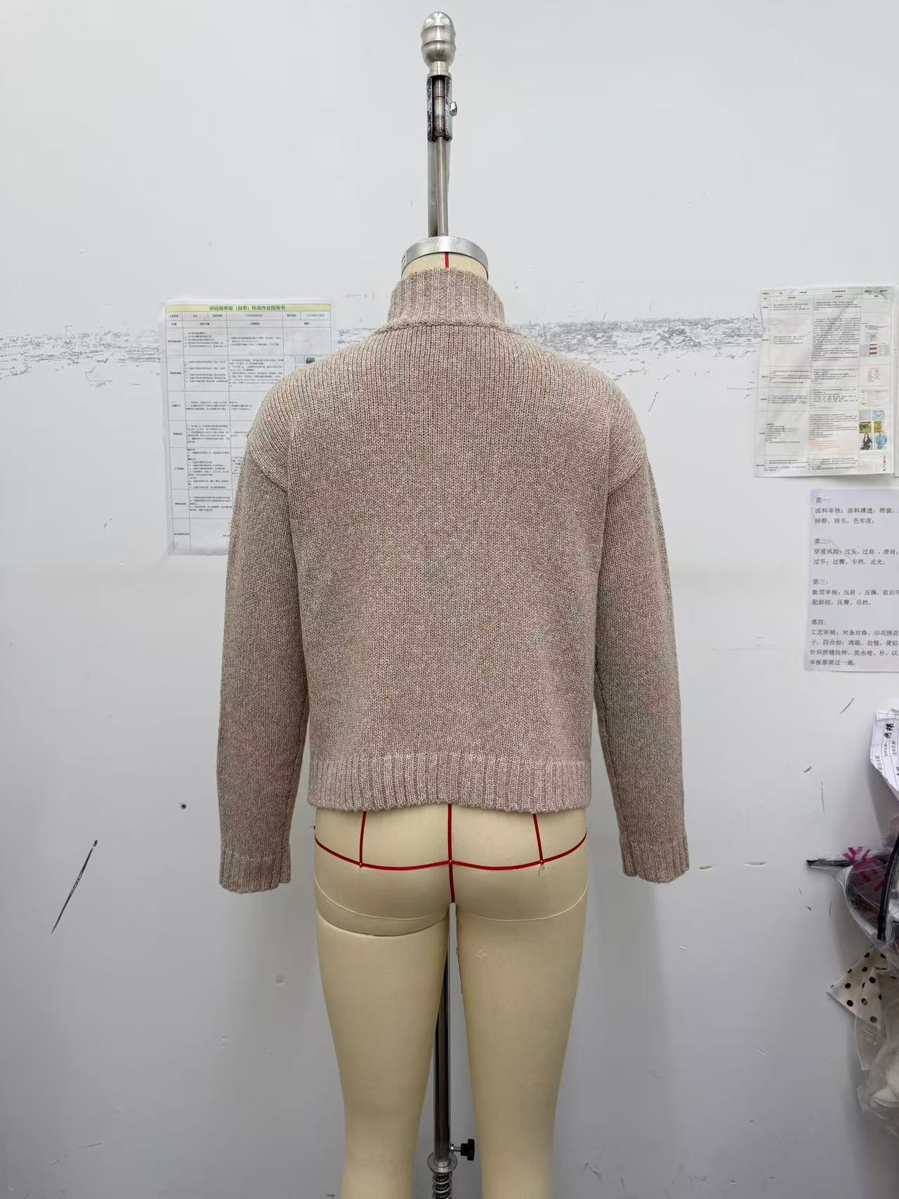 Cozy Mock Neck Button Cardigan