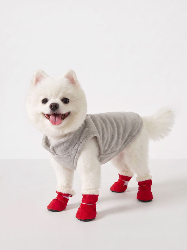 Cozy Fleece Lined Dog Boots
