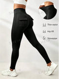 High Waisted Butt Lifting Cargo Leggings