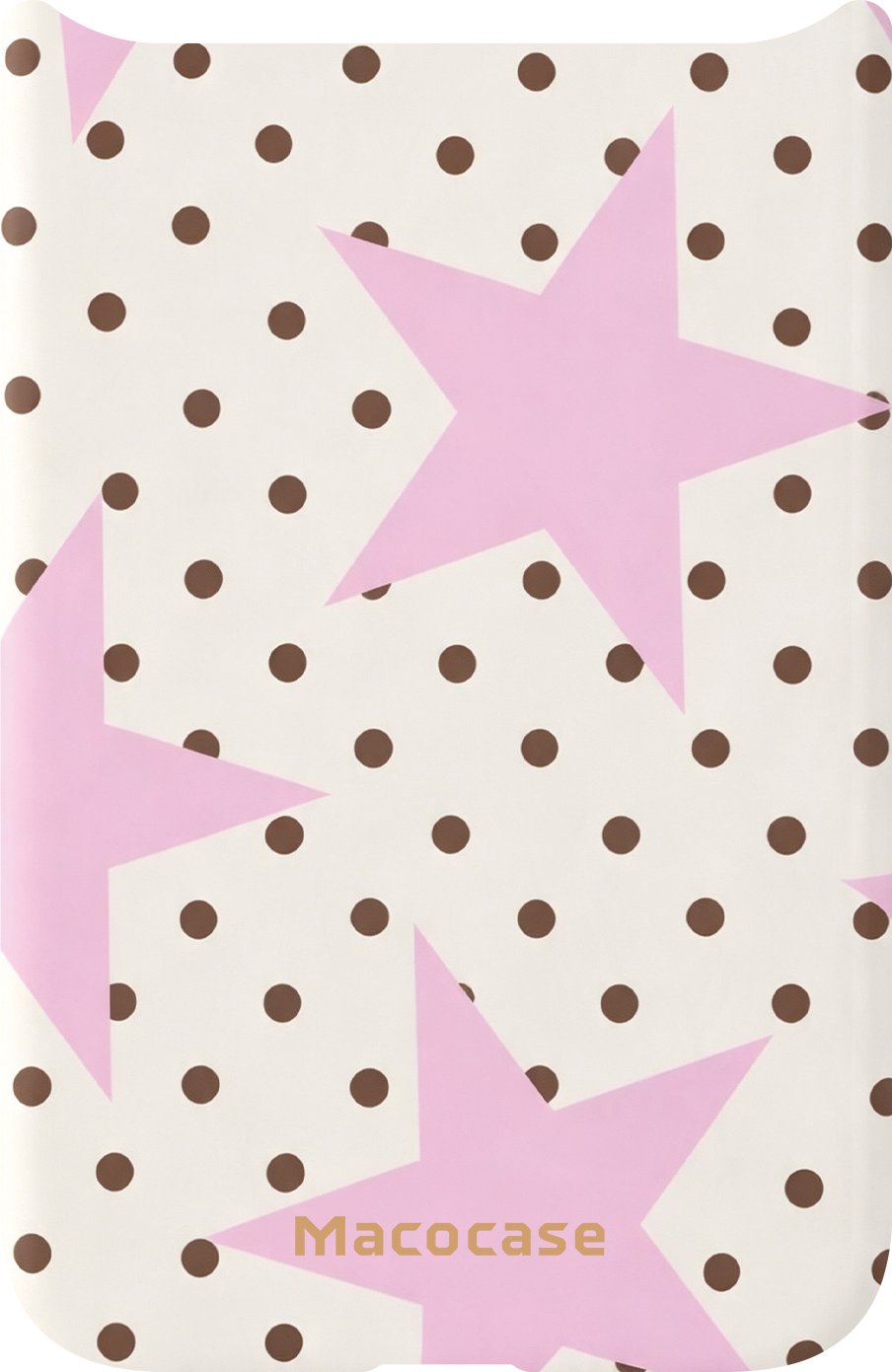 Macocase Purple Stars and Polka Dots Phone Case