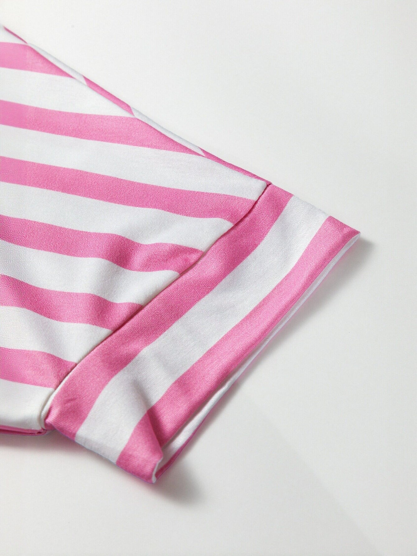 Casual Striped V Neck Pocket T-Shirt