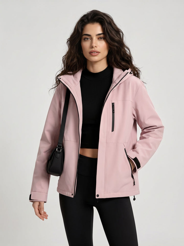 Waterproof Windproof Women Outdoor Rain Jacket