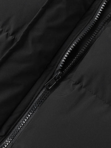 Cropped Puffer Vest Outerwear