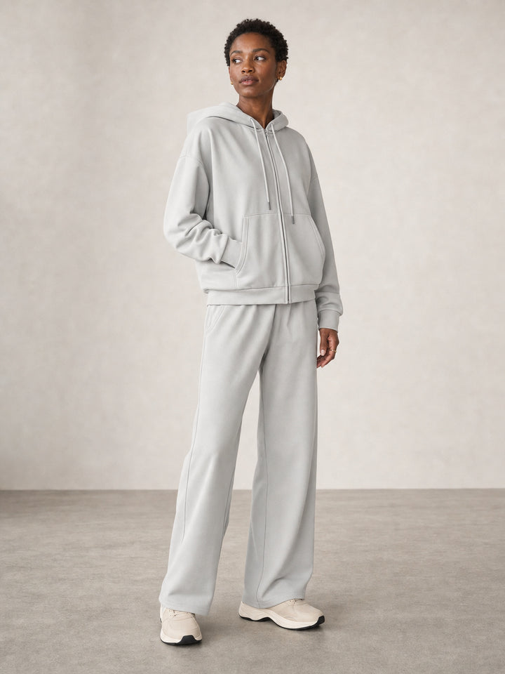 Cozy Oversized Zip Up Lounge Set