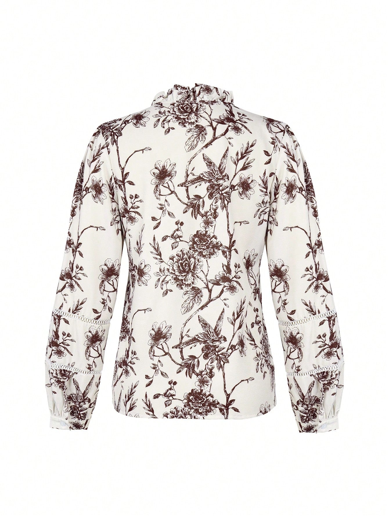 Floral Print Lon Sleeve Bohemian Shirt
