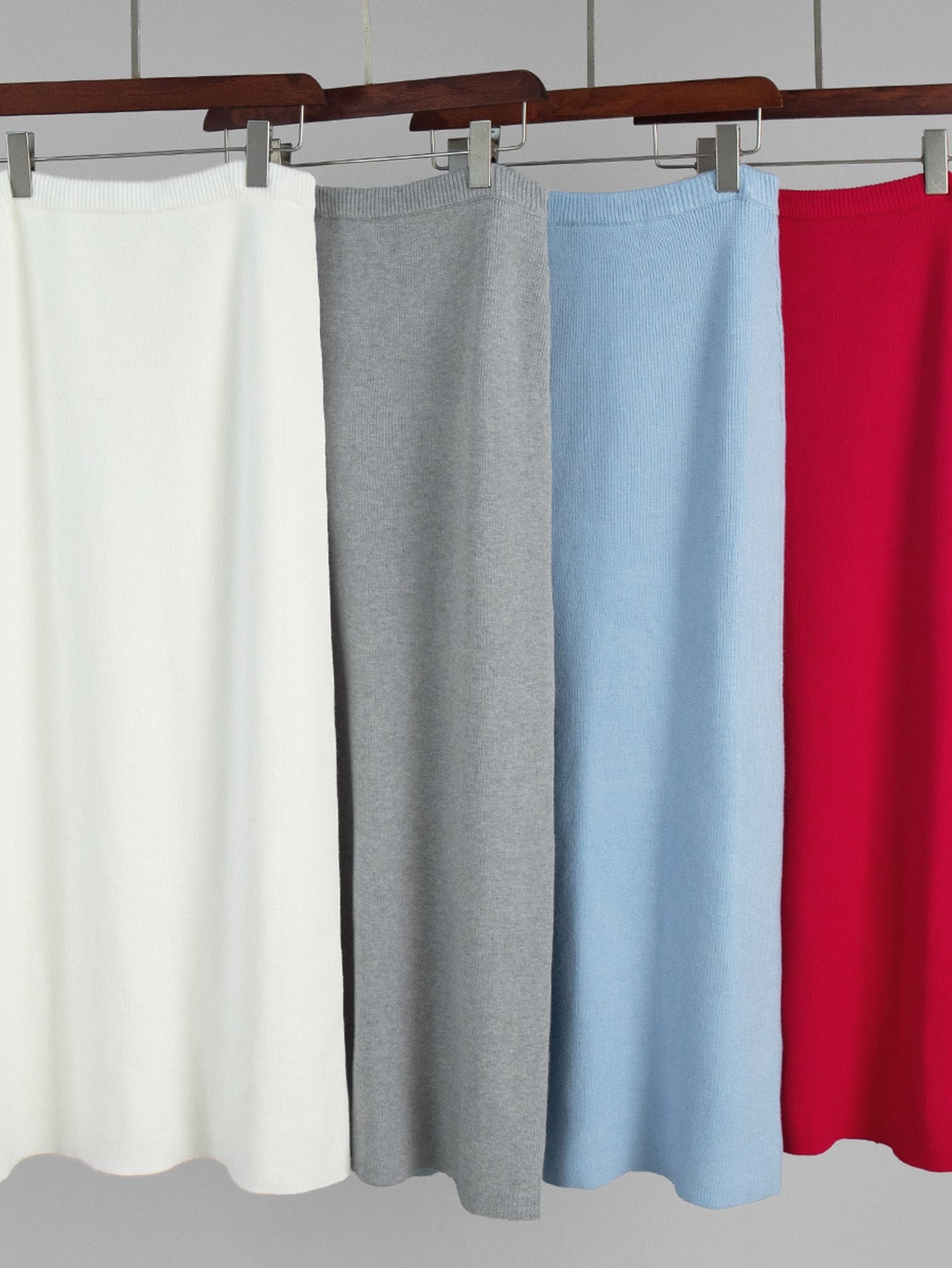 Cozy Turtleneck Knit Sweater Skirt Set