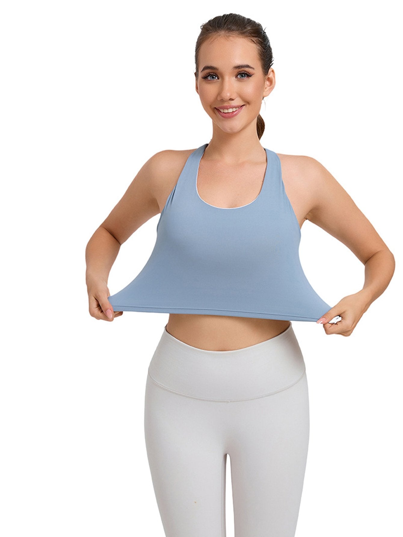 Crisscross Back Supportive Yoga Tank