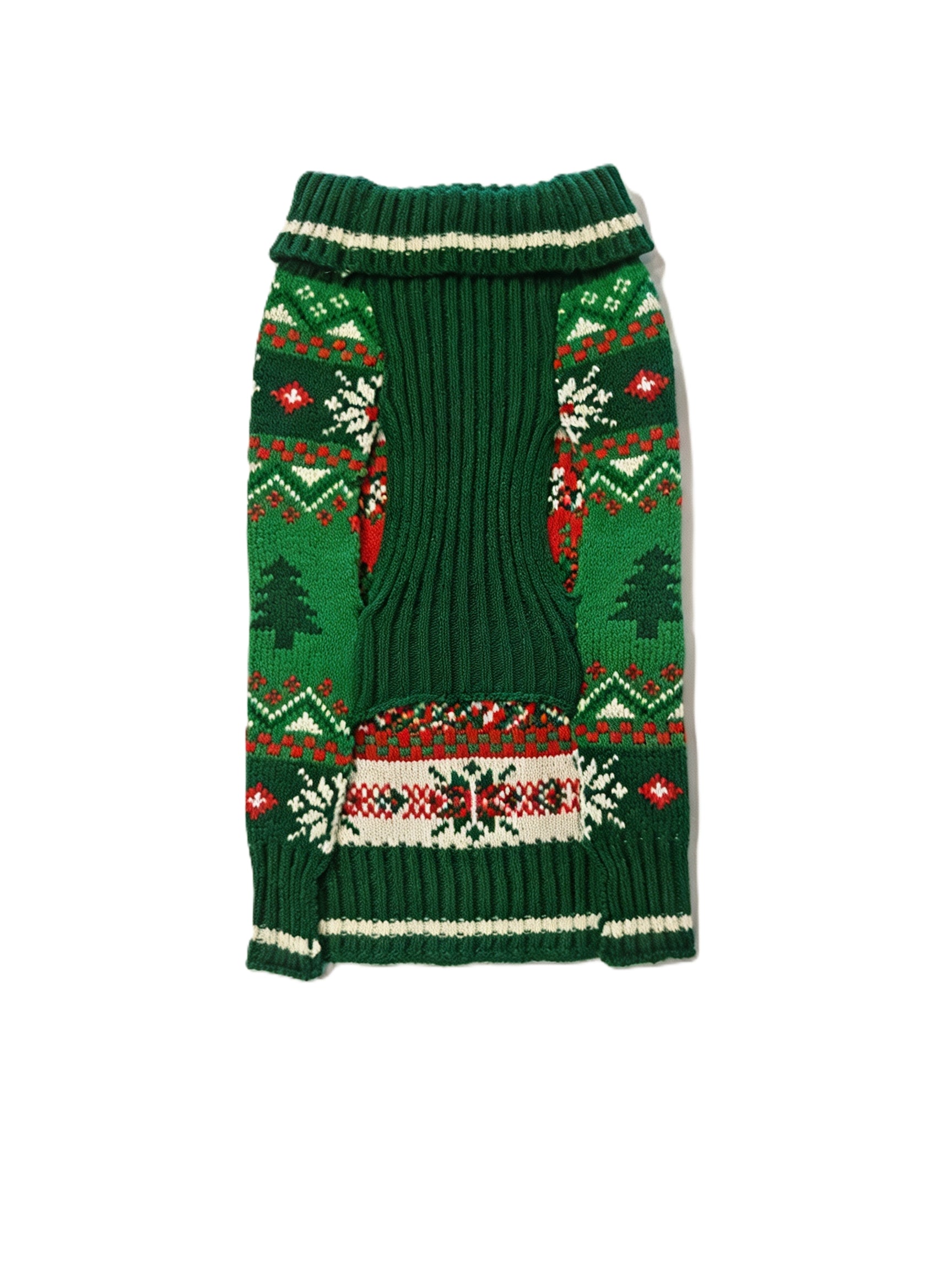 Cozy Festive Reindeer Dog Sweater