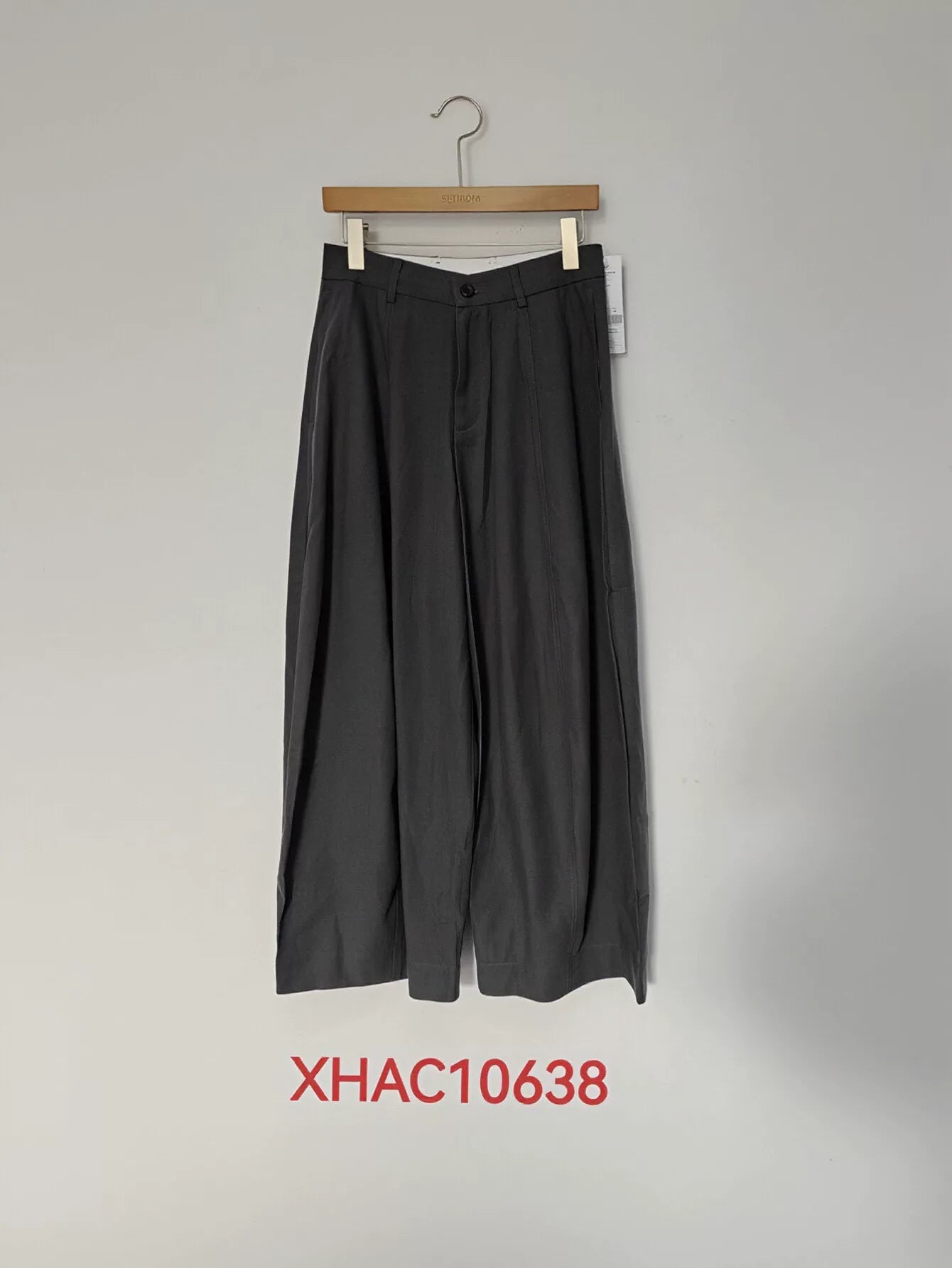 High Waisted Wide Leg Trousers