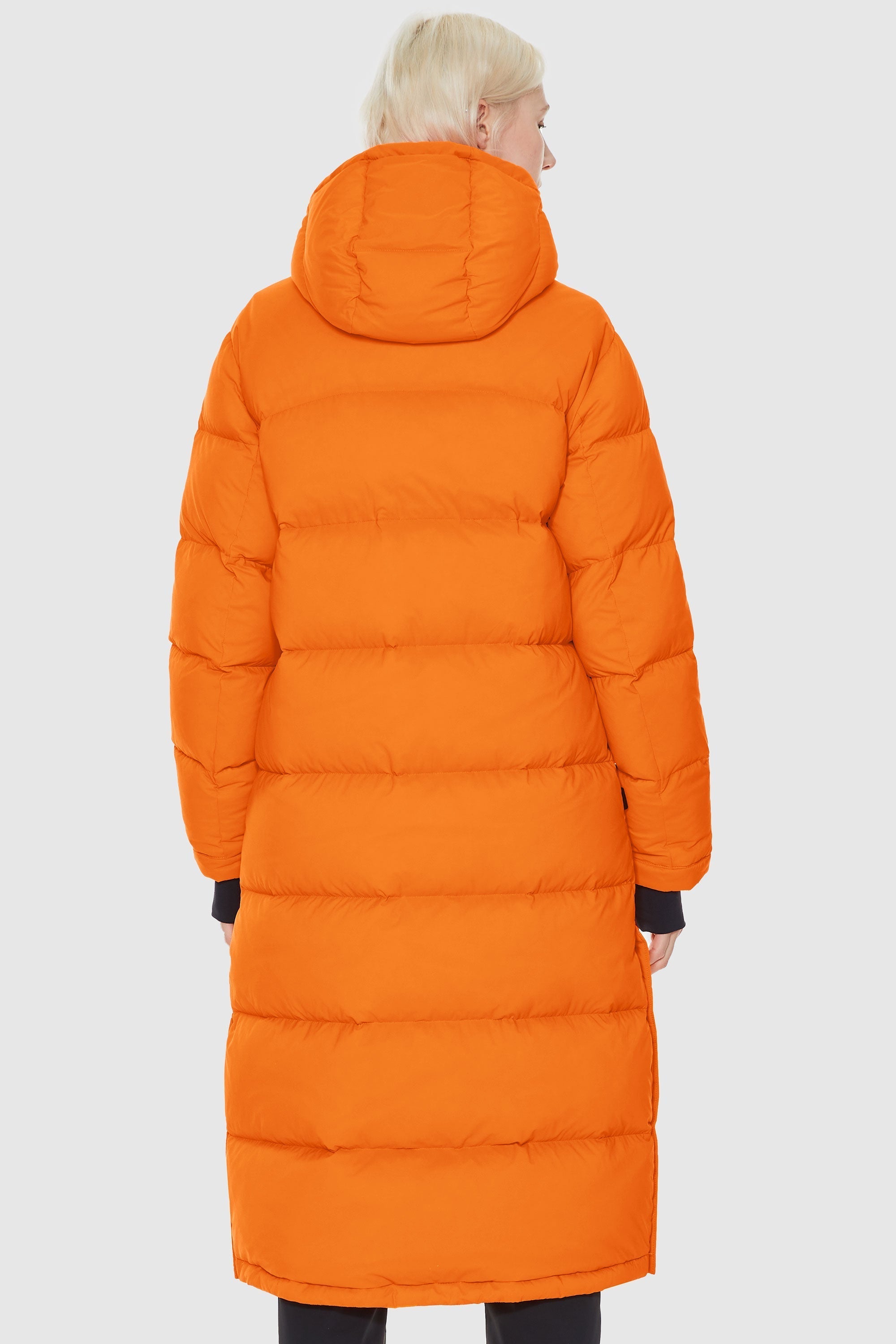 Warm Hooded Long Puffer Coat