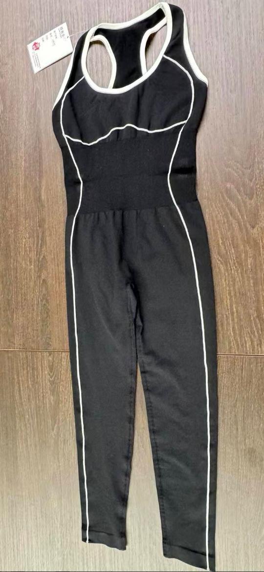 Seamless Sculpting Racerback Yoga Jumpsuit
