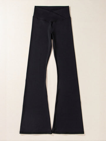 High Waist Flare Leg Sweatpants