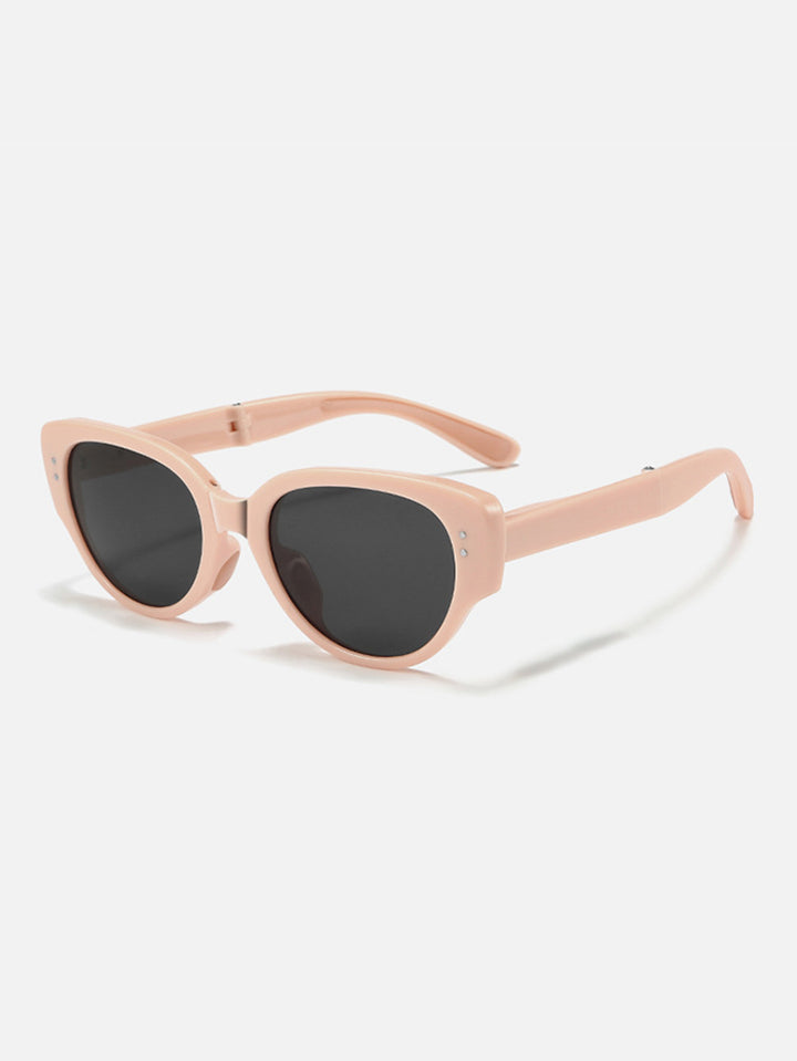 Foldable Polarized UV Protection Cat Eye Sunglasses