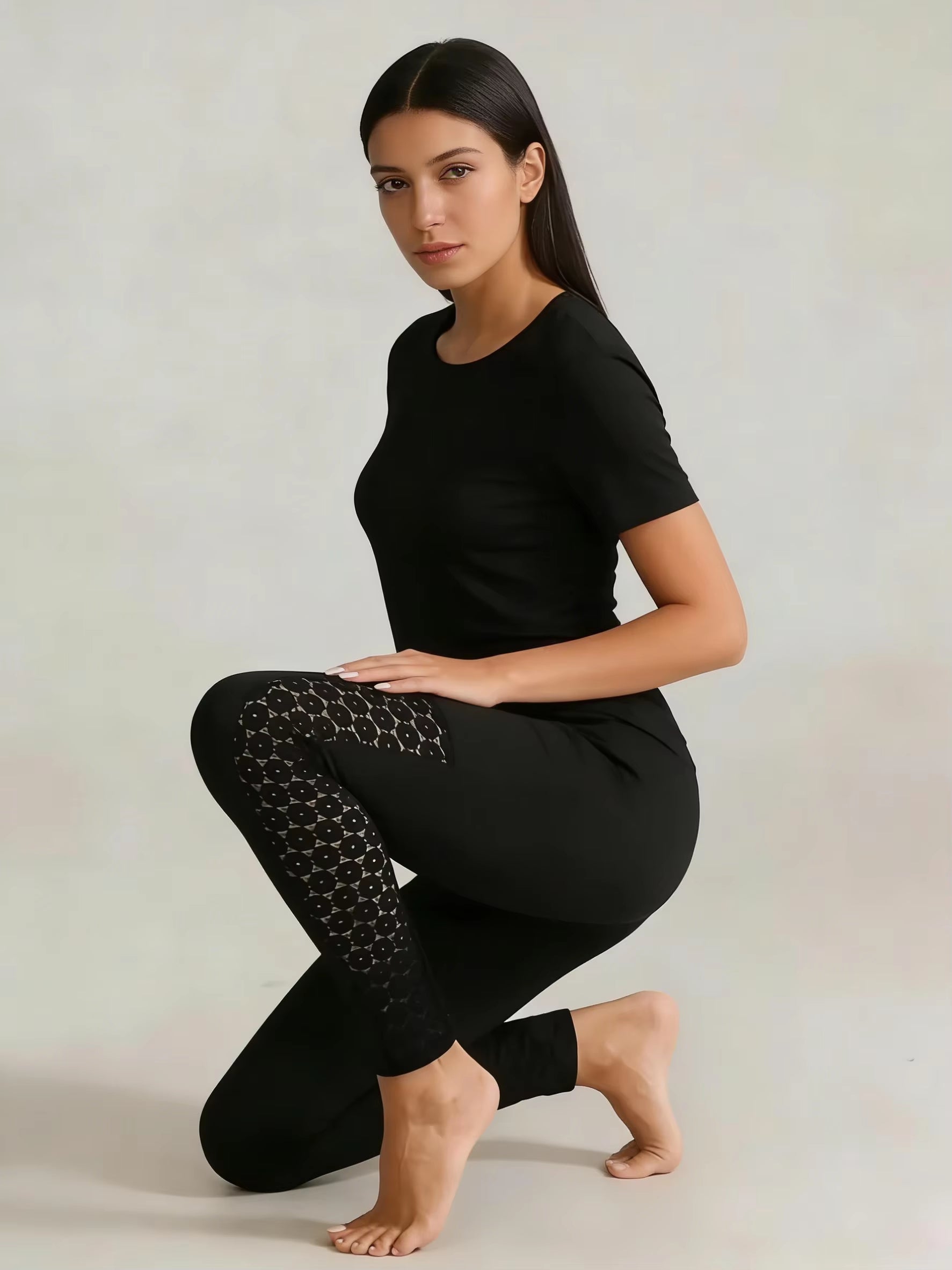 Cutout High Waisted Yoga Leggings
