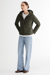 Lightweight Quilted Hooded Puffer Jacket