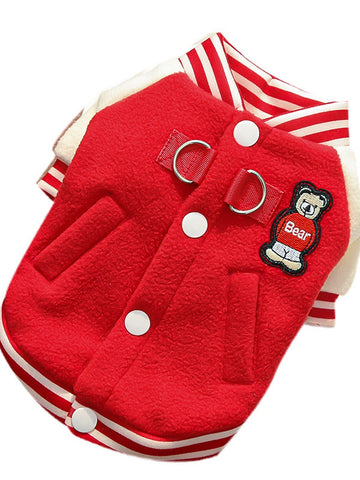 Cozy Fleece Warm Winter Dog Jacket