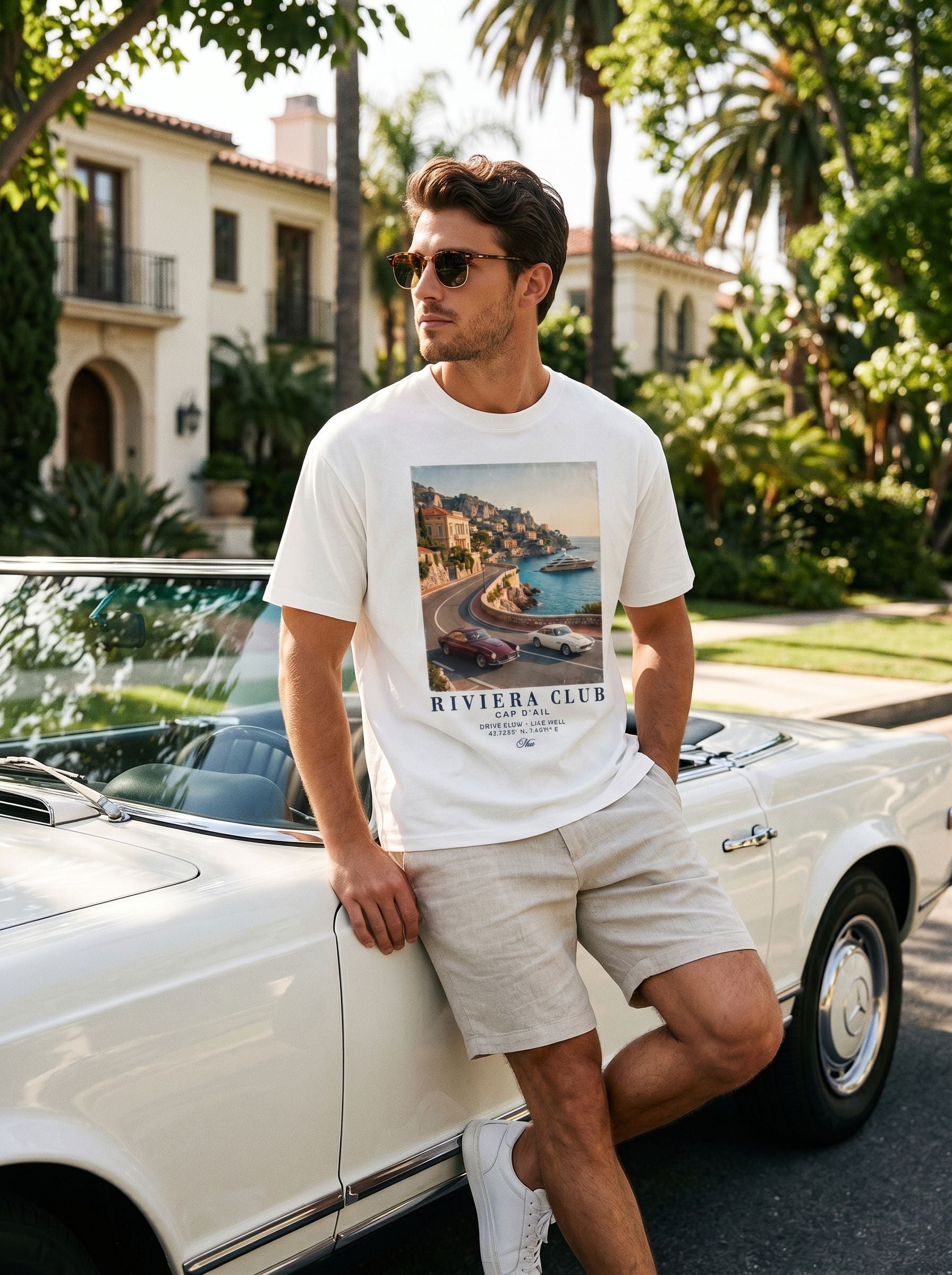 Relaxed Fit Riviera Graphic T-Shirt