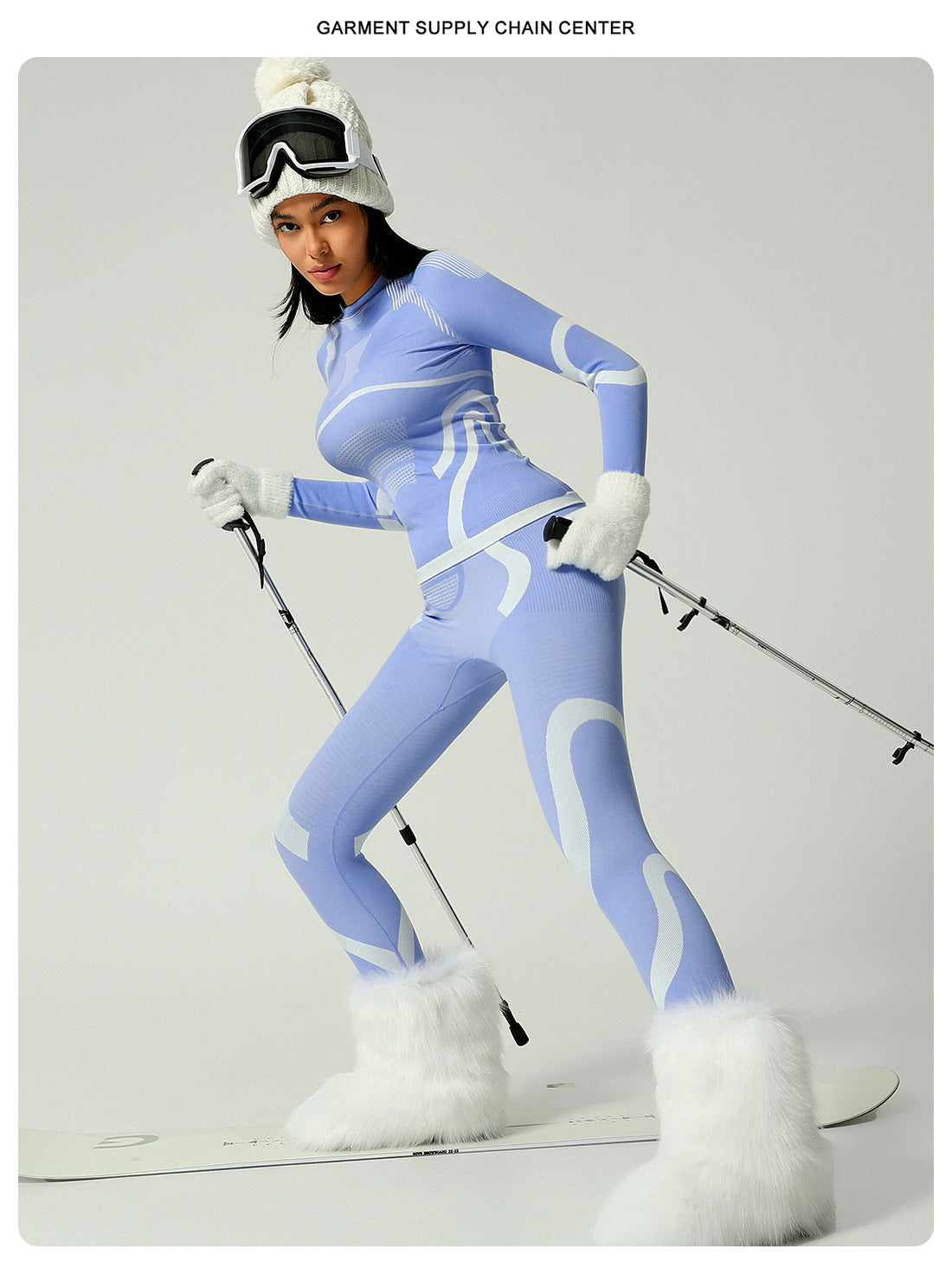 Long Sleeve Top Side-Stripe Training Set