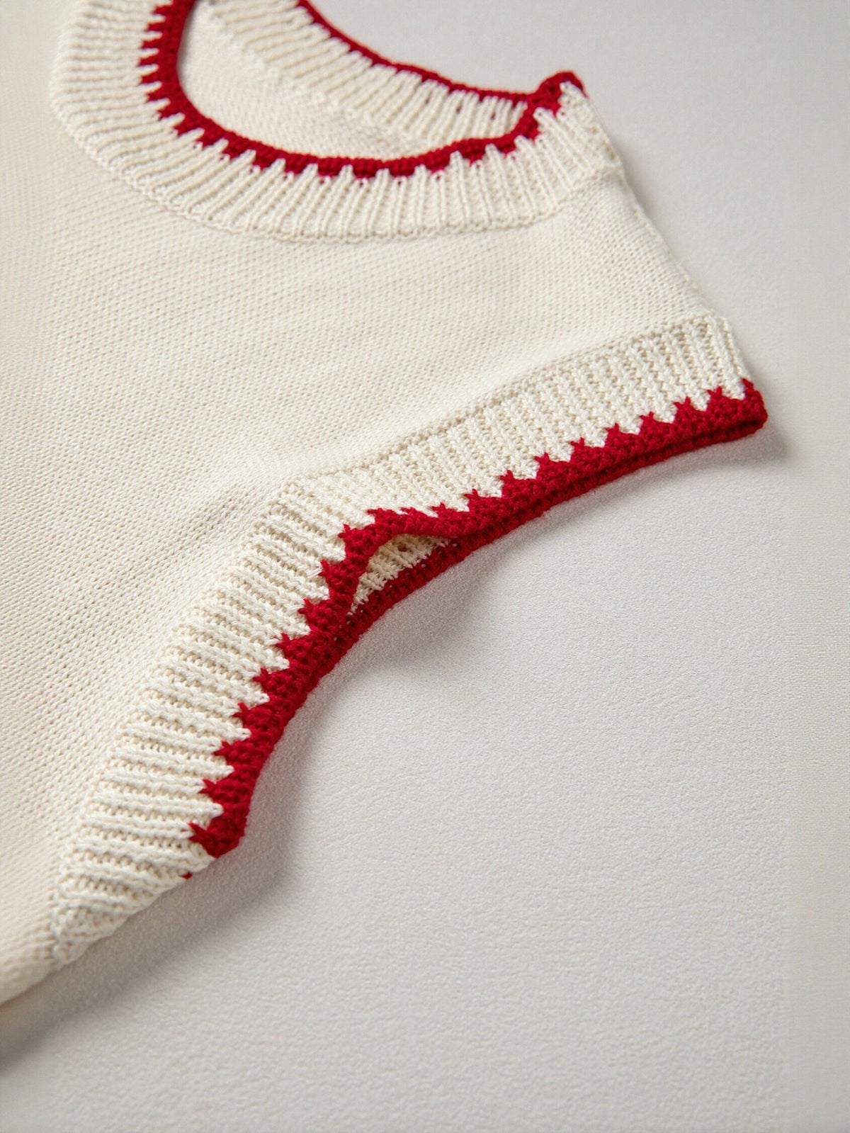 Cute Lobster Print Knit Sweater Vest
