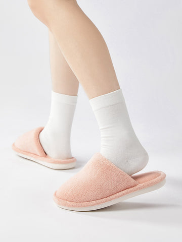 Cozy Plush Anti Slip House Slippers
