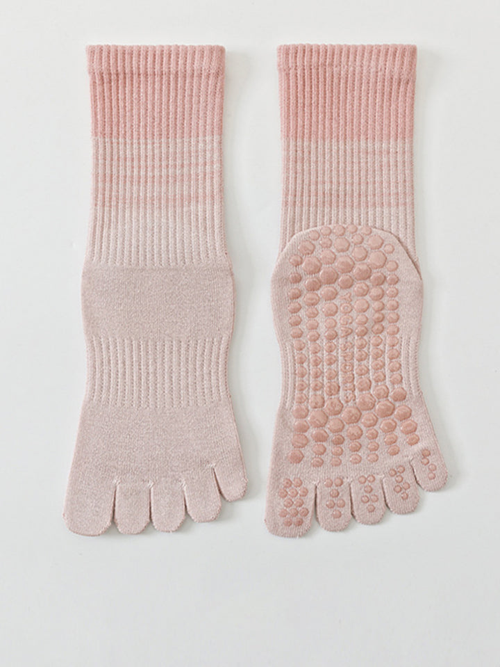 Non Slip Grip Yoga Toe Socks