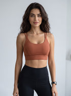 Strappy Back Medium Support Sports Bra