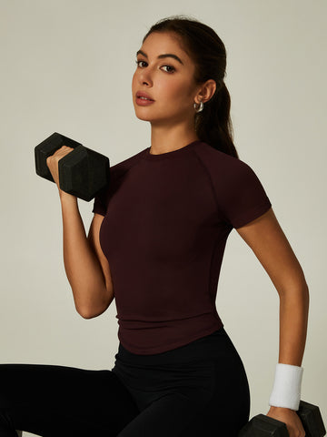 Moisture Wicking Athleisure Yoga T-Shirt