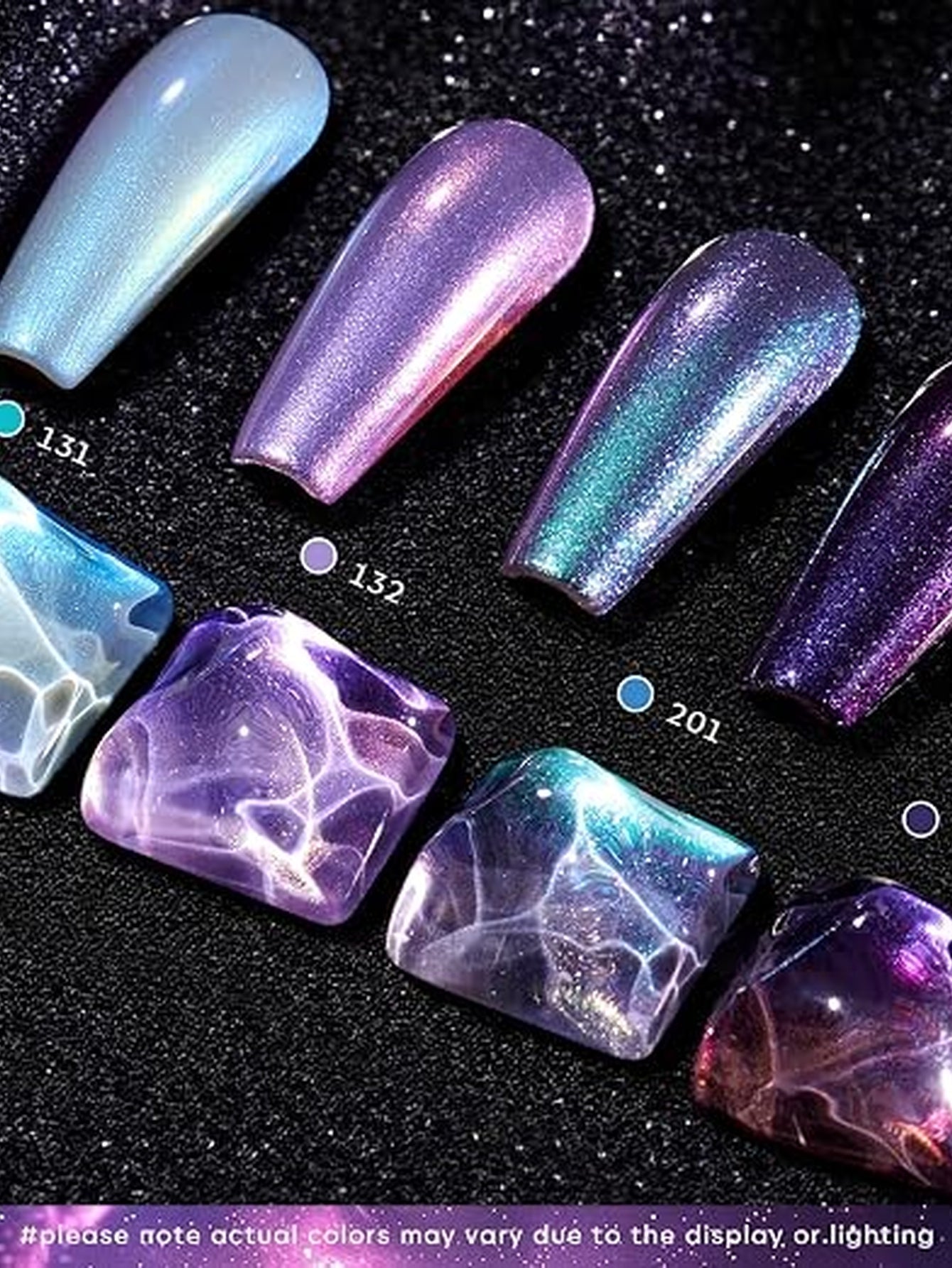 Shimmering Reflective Glitter Gel Nail Polish