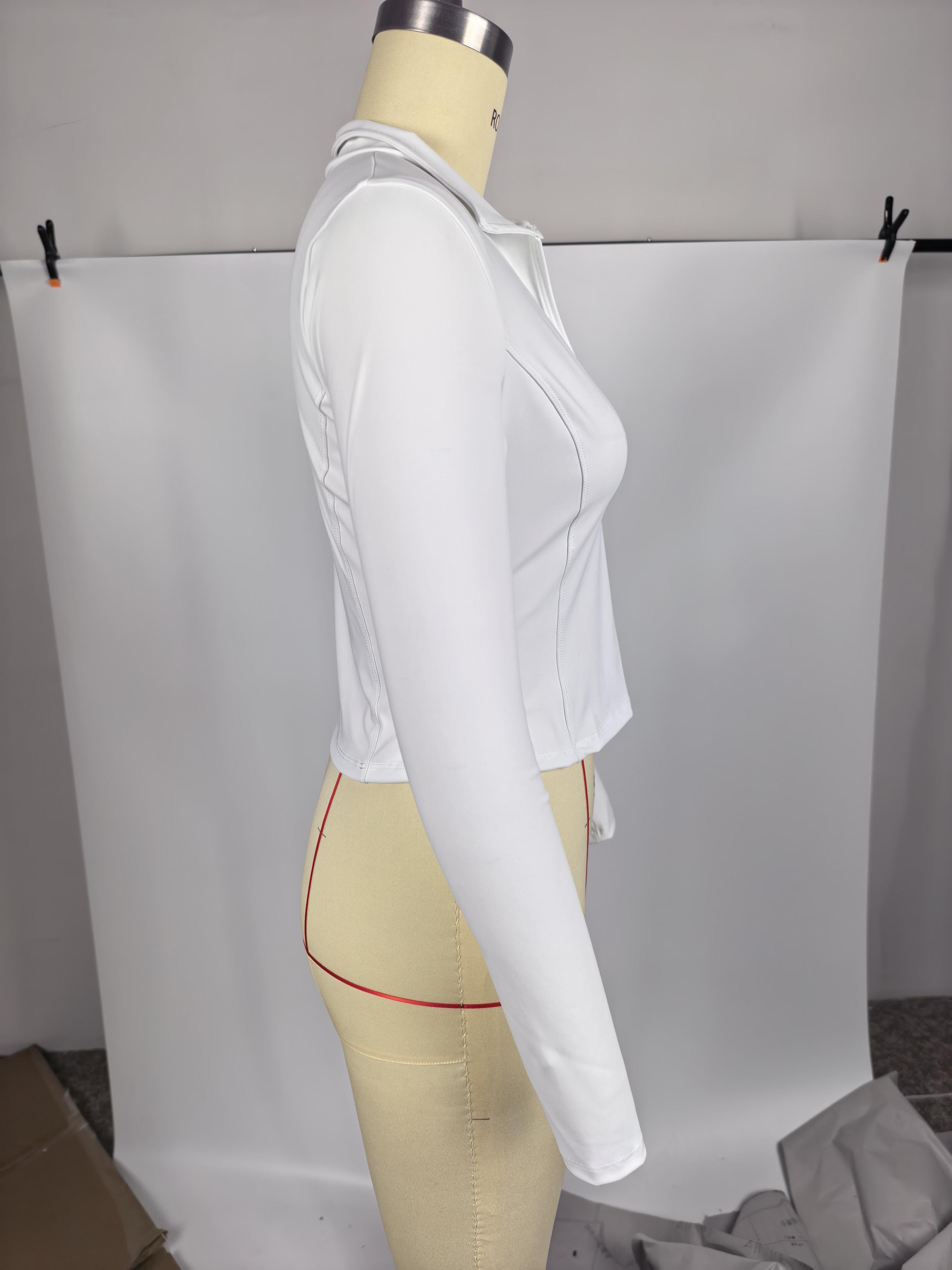 Slim Fit Collared Athletic Shirt