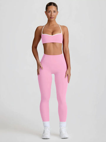 Sculpting Seamless Yoga Leggings Set