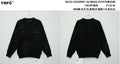 Oversized Gothic Cross Graphic Knit Sweater