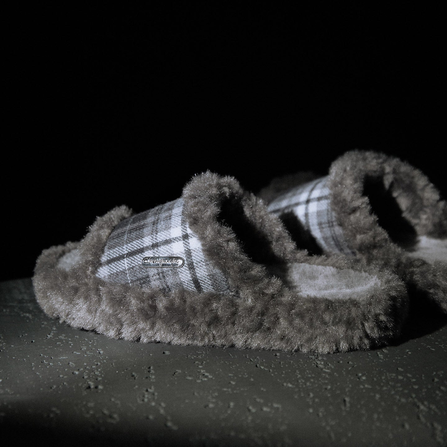 Ultra Plush Cozy Plaid Slippers