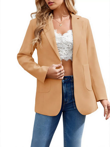 Casual Slim Fit Women Blazer Jacket