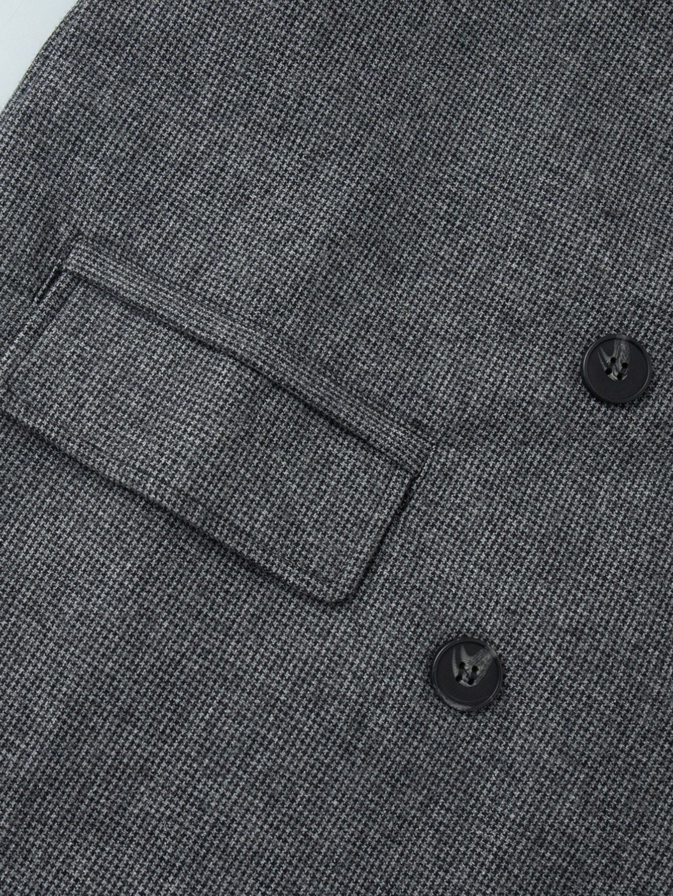 Classic Double Breasted Wool Coat