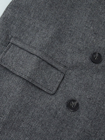 Classic Double Breasted Wool Coat