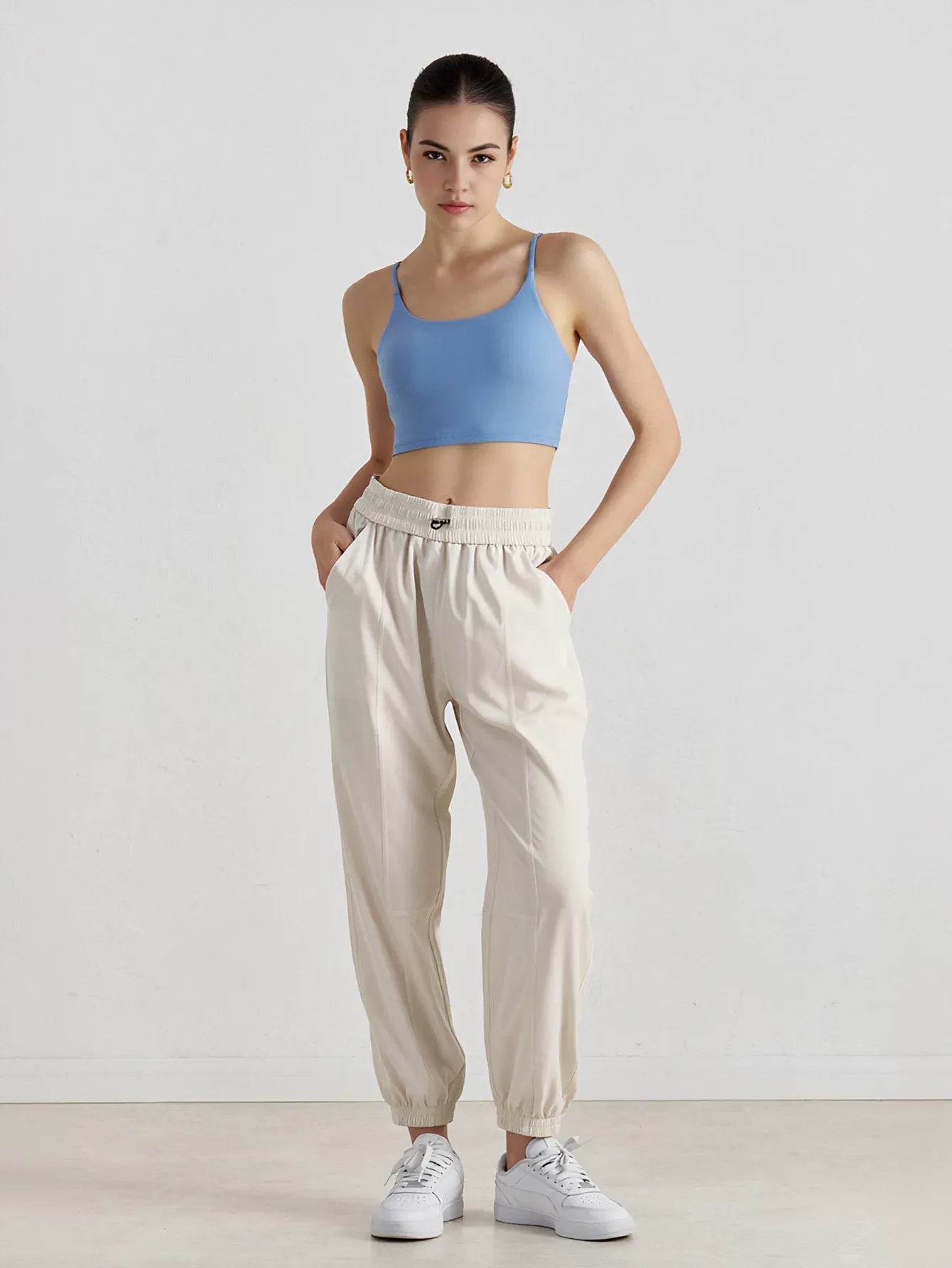 High Waisted Lightweight Athletic Joggers