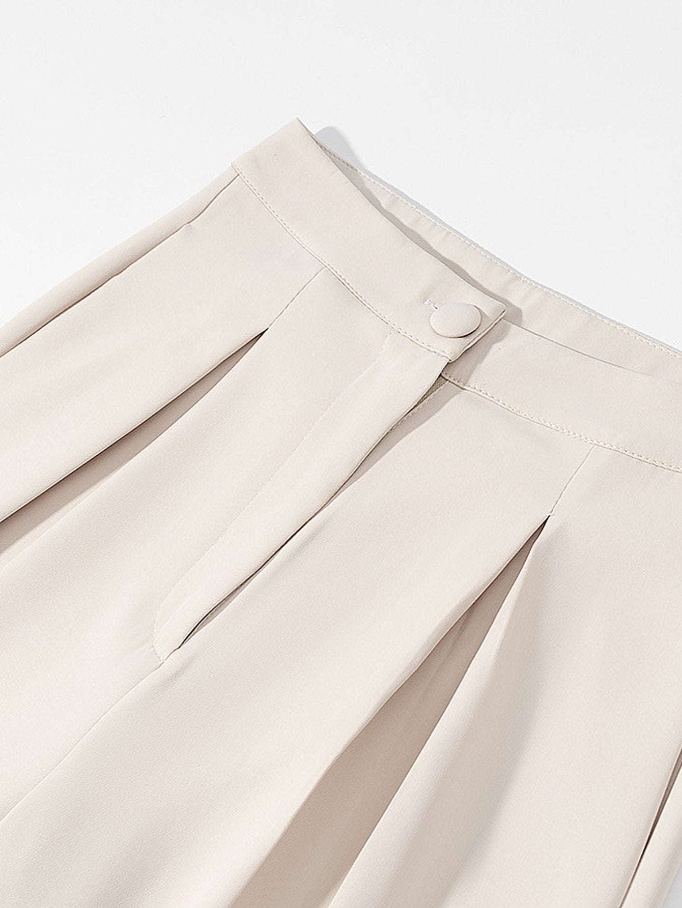 Sleek Tailored Vest Wide Leg Pants Set