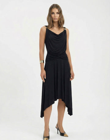 Flowy Hem Sleeveless Dress