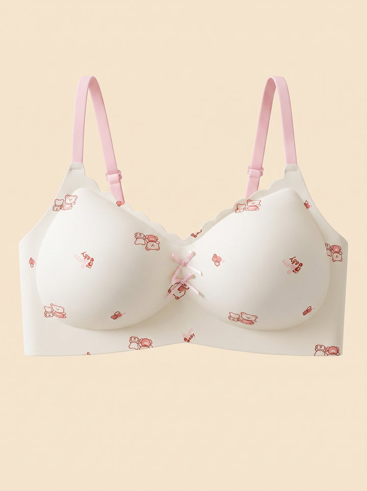 Seamless Comfort Wireless Push Up Bra