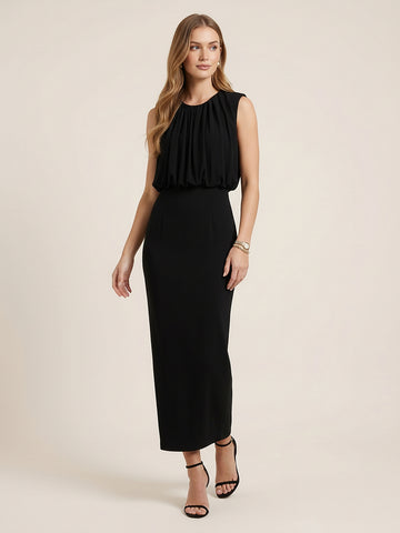 Side Slit Sleeveless Dress