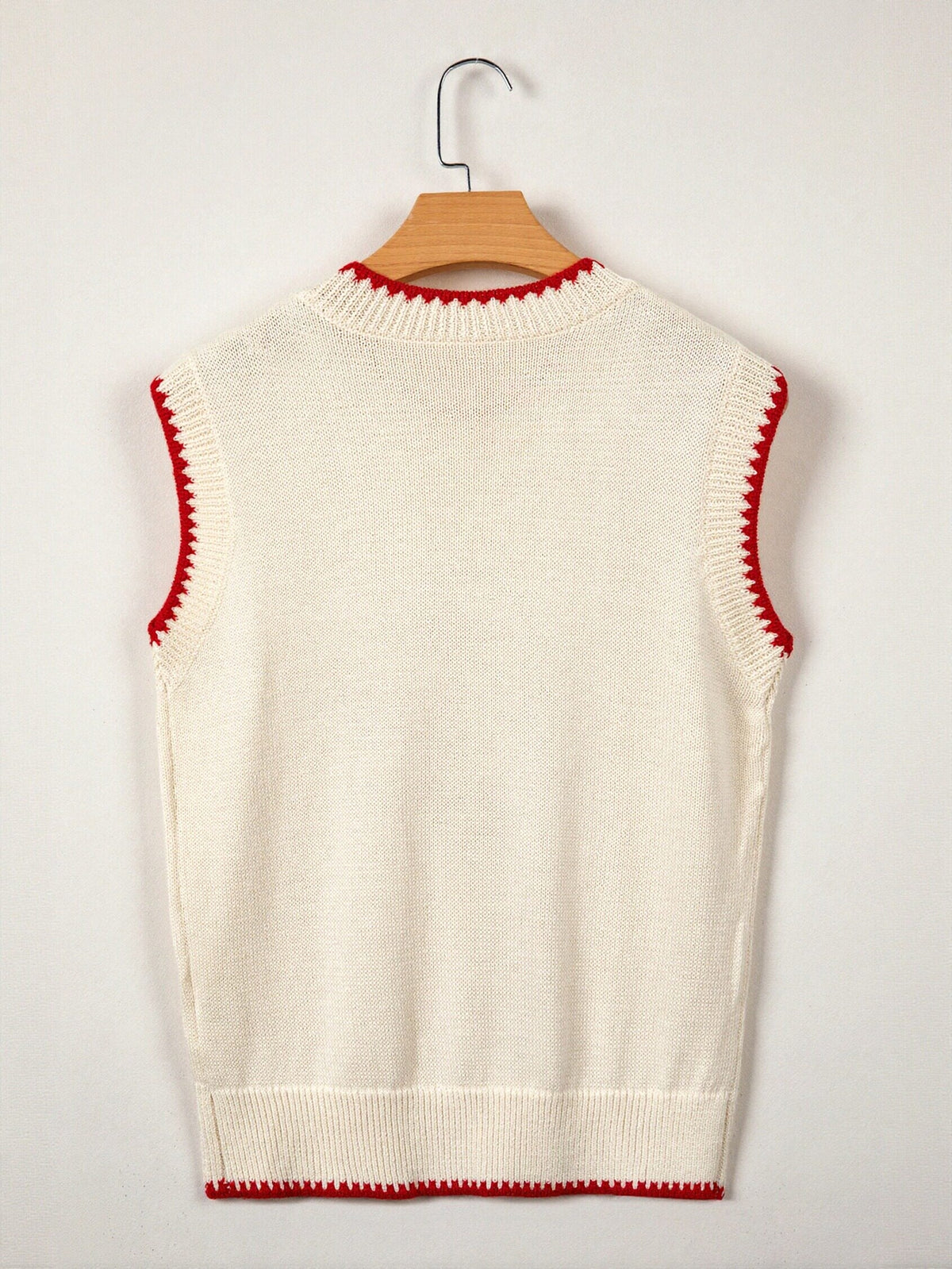 Cute Lobster Print Knit Sweater Vest