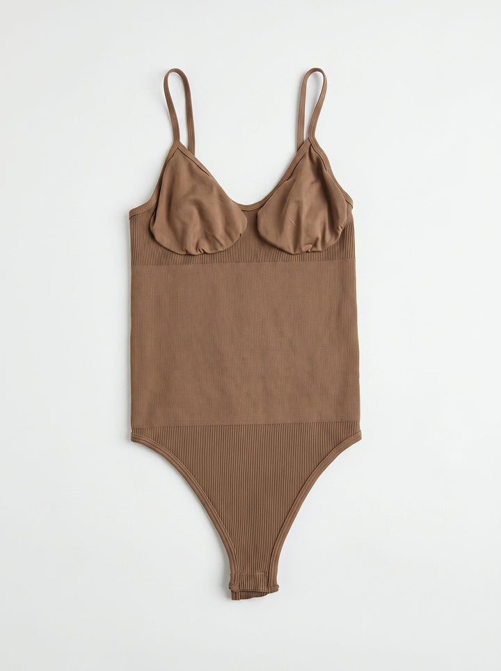 Seamless Sculpting Padded Yoga Bodysuit